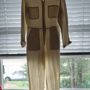 Billabong Cream  Jumpsuit